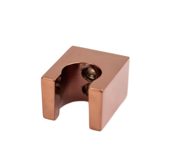 Suporte Em Metal Para Ducha Higiênica Ou Chuveiro Rose Gold Samer
