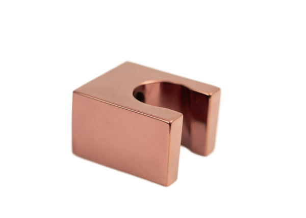 Suporte Em Metal Para Ducha Higiênica Ou Chuveiro Rose Gold Samer - Image 3