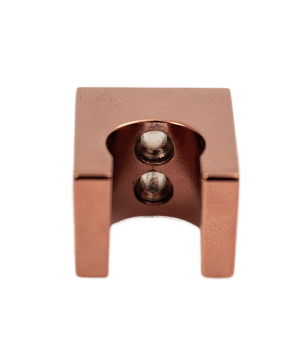Suporte Em Metal Para Ducha Higiênica Ou Chuveiro Rose Gold Samer - Image 4